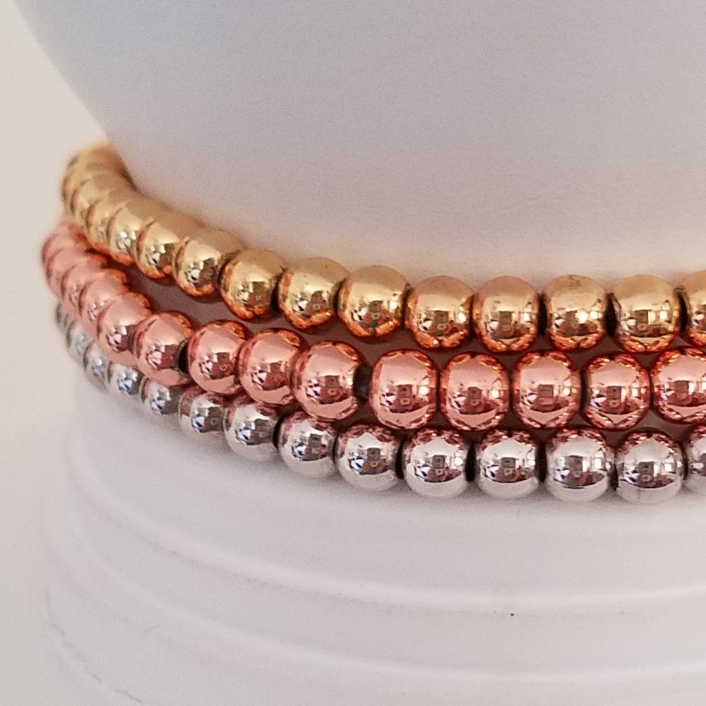 Set of 3 Beaded Bracelets